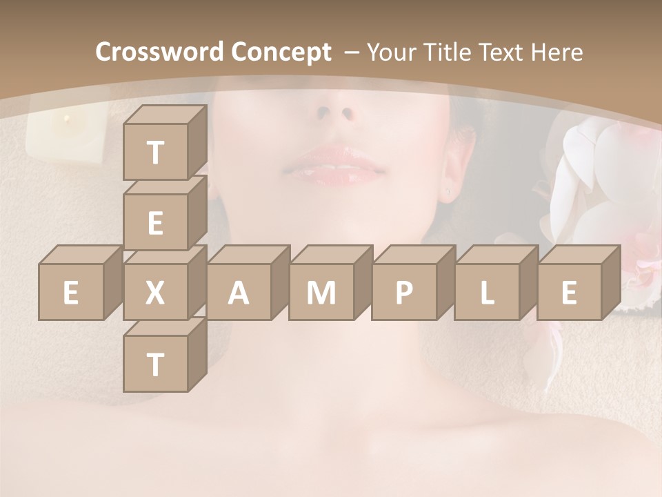 Cleanse Female Luxury PowerPoint Template