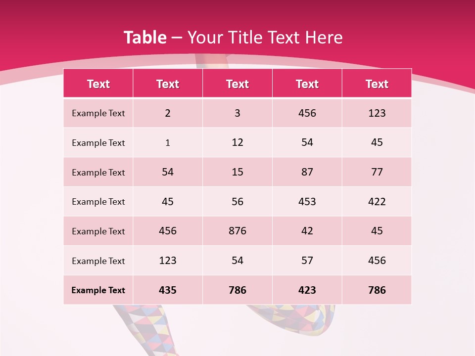 Gymnastic Female Acrobat PowerPoint Template