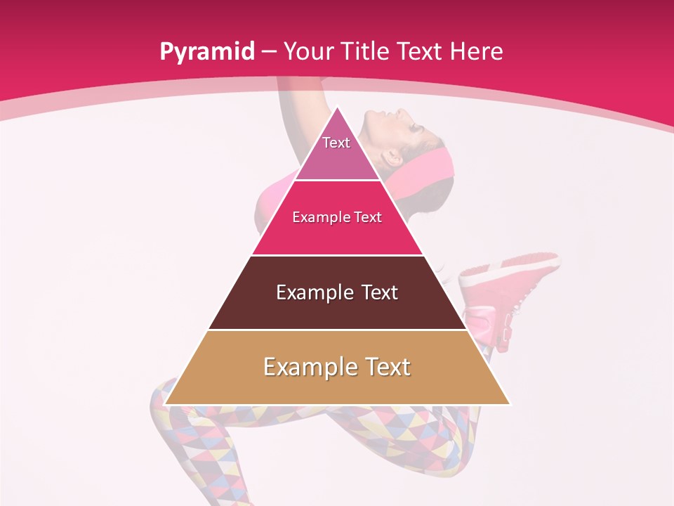 Gymnastic Female Acrobat PowerPoint Template