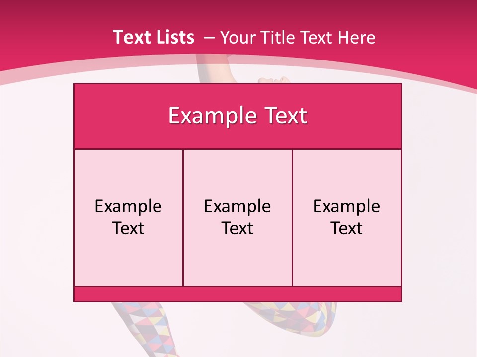 Gymnastic Female Acrobat PowerPoint Template