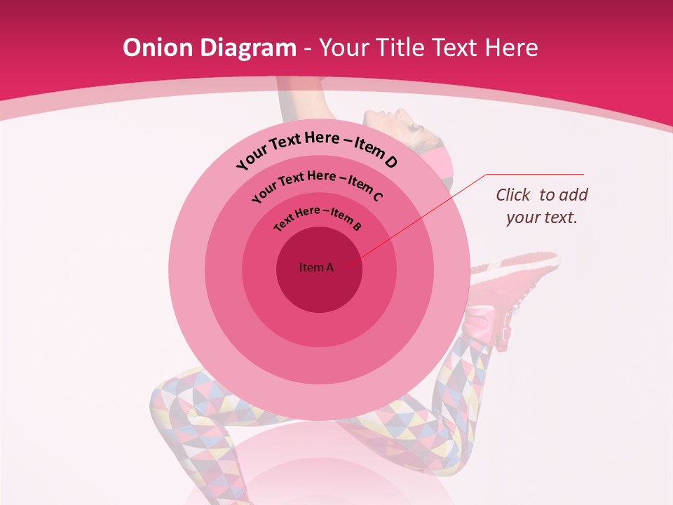 Gymnastic Female Acrobat PowerPoint Template