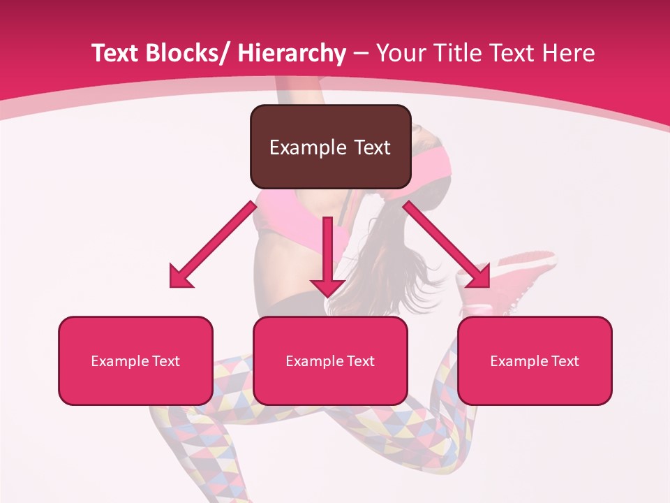 Gymnastic Female Acrobat PowerPoint Template