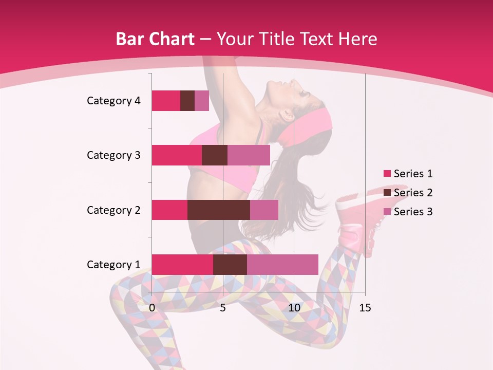 Gymnastic Female Acrobat PowerPoint Template