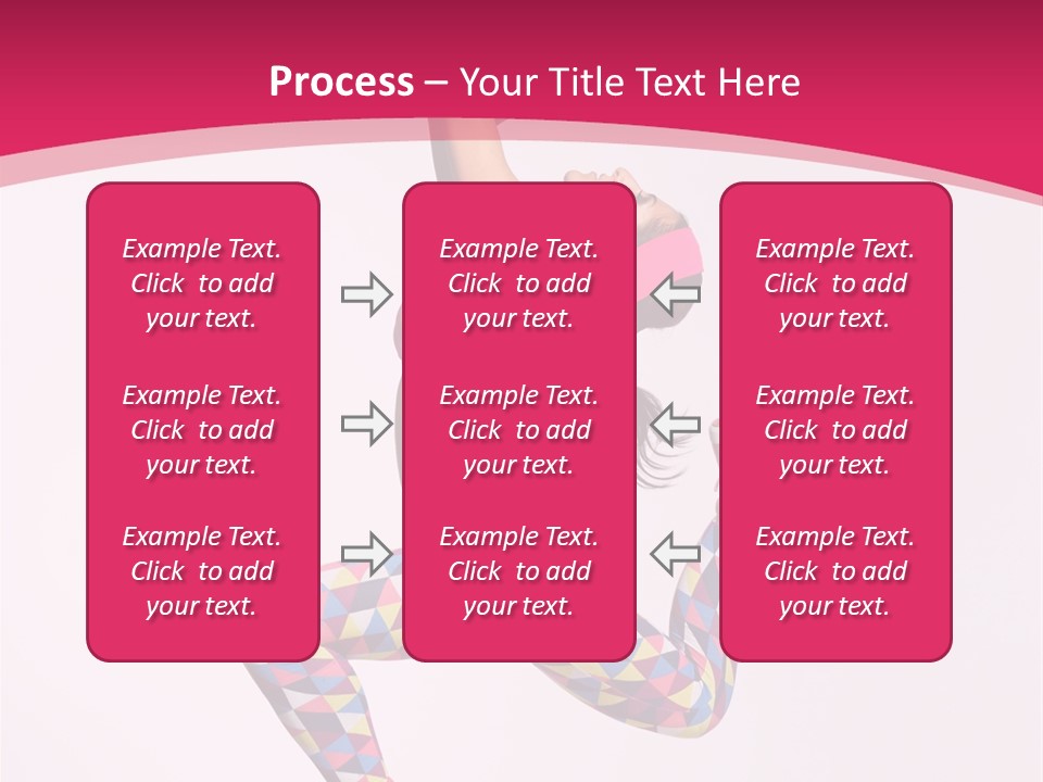 Gymnastic Female Acrobat PowerPoint Template