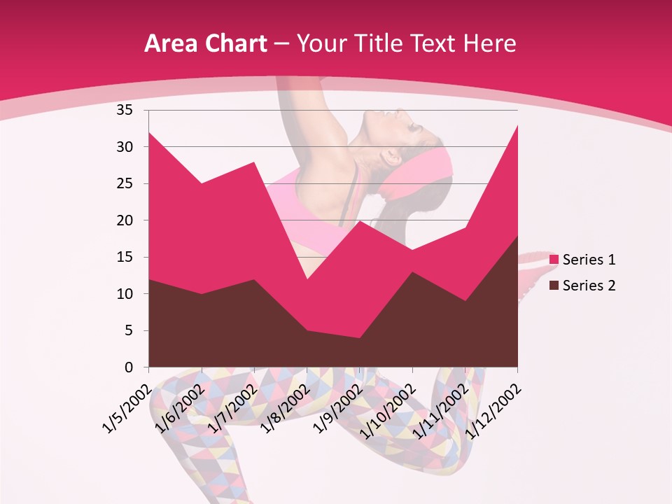 Gymnastic Female Acrobat PowerPoint Template