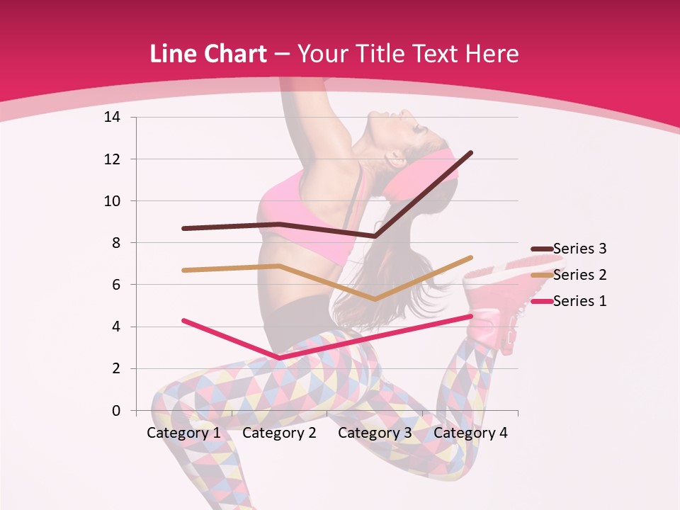 Gymnastic Female Acrobat PowerPoint Template