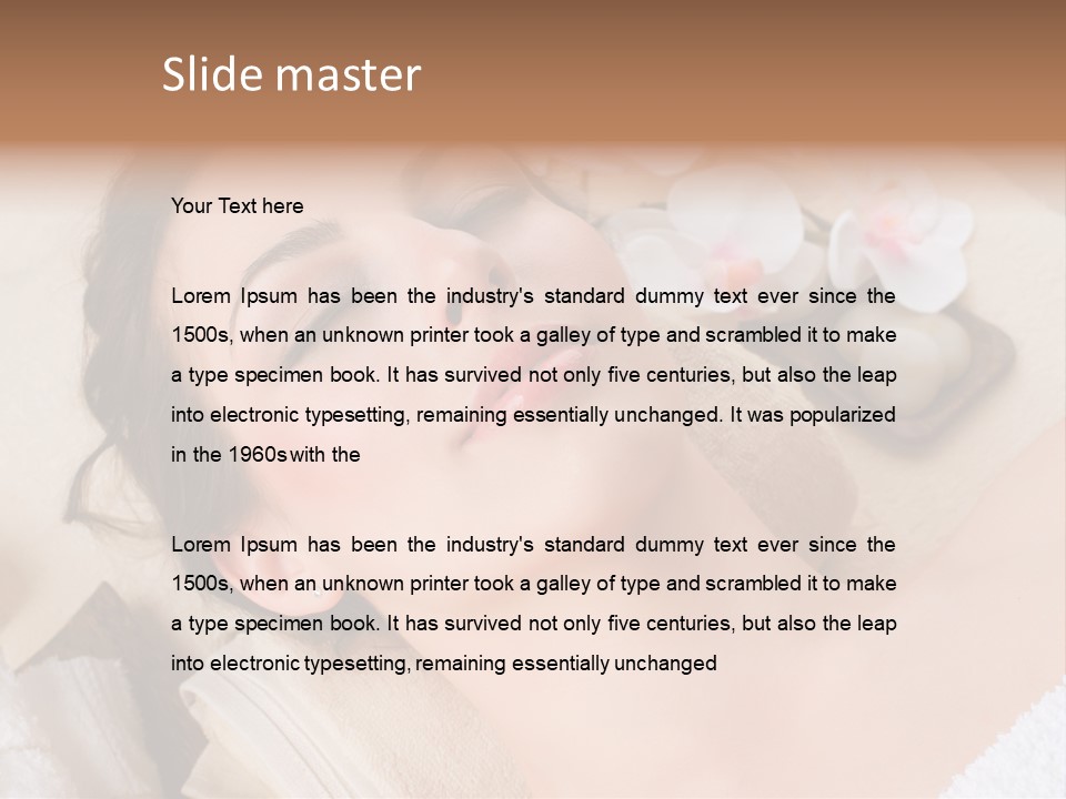 Healthy Fresh Pink PowerPoint Template