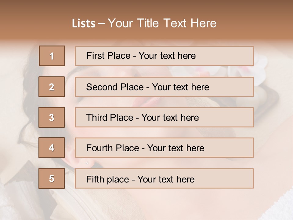 Healthy Fresh Pink PowerPoint Template