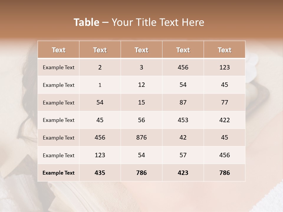 Healthy Fresh Pink PowerPoint Template