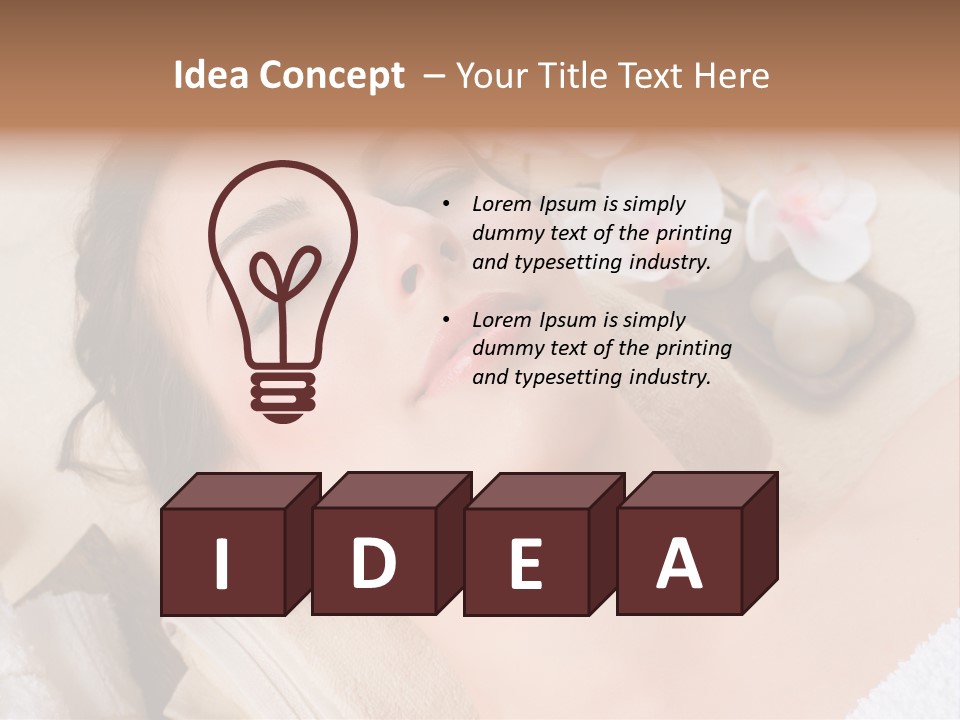 Healthy Fresh Pink PowerPoint Template