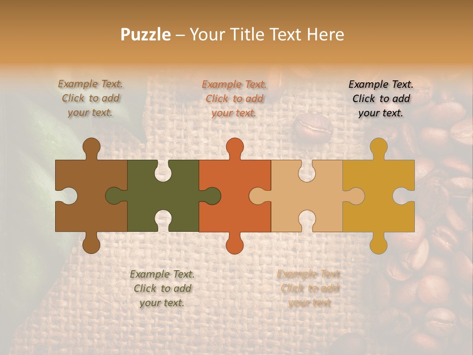 Energy Dark Beverage PowerPoint Template