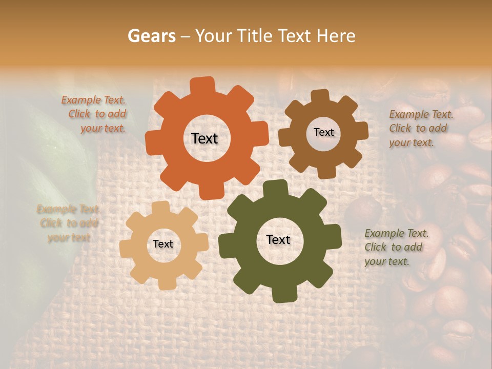 Energy Dark Beverage PowerPoint Template