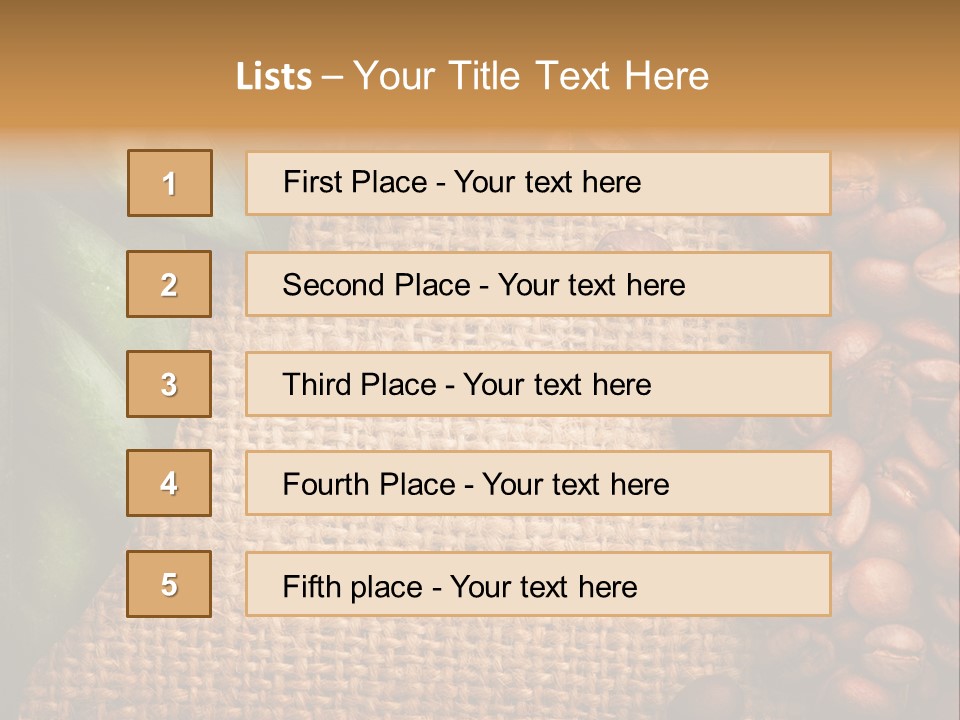 Energy Dark Beverage PowerPoint Template