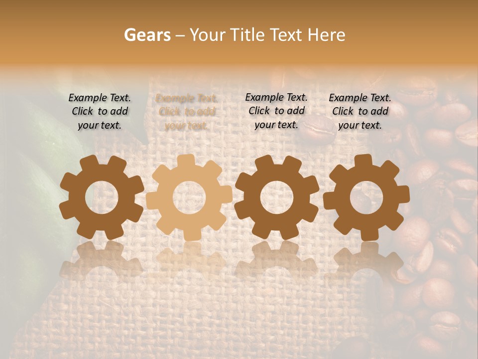 Energy Dark Beverage PowerPoint Template