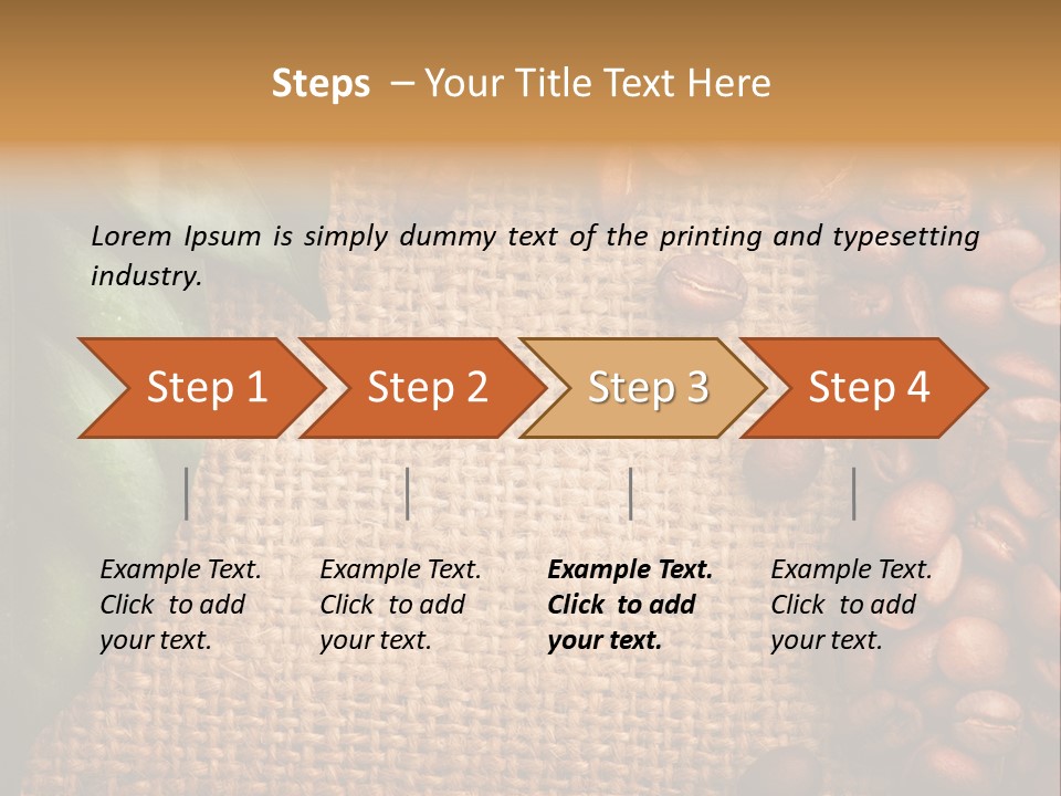 Energy Dark Beverage PowerPoint Template