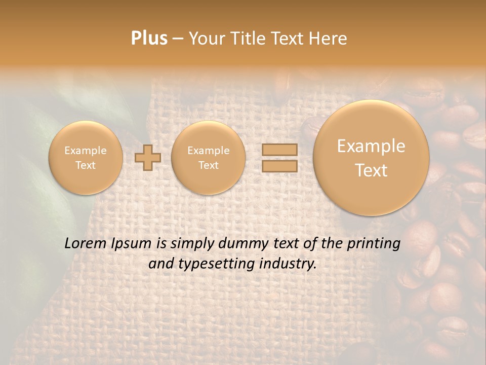Energy Dark Beverage PowerPoint Template
