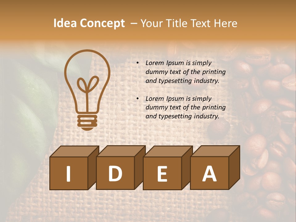 Energy Dark Beverage PowerPoint Template