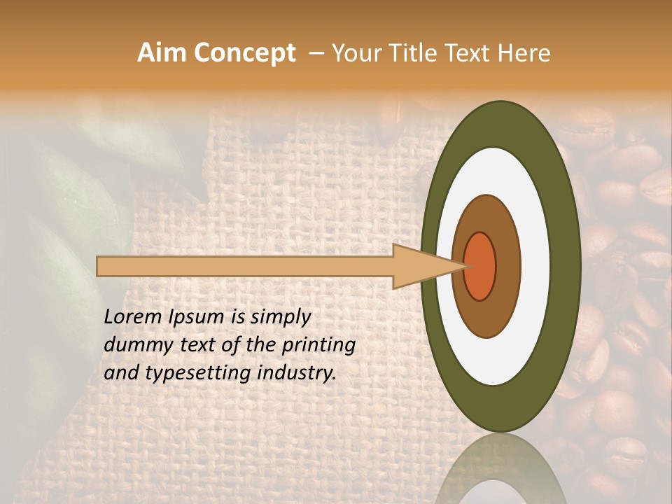 Energy Dark Beverage PowerPoint Template