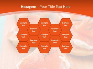 Snack Blini Food PowerPoint Template