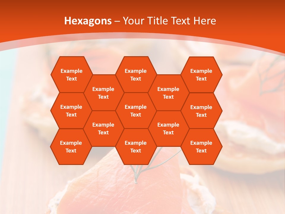 Snack Blini Food PowerPoint Template