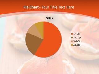 Snack Blini Food PowerPoint Template