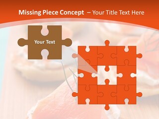 Snack Blini Food PowerPoint Template