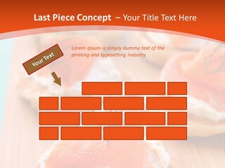 Snack Blini Food PowerPoint Template