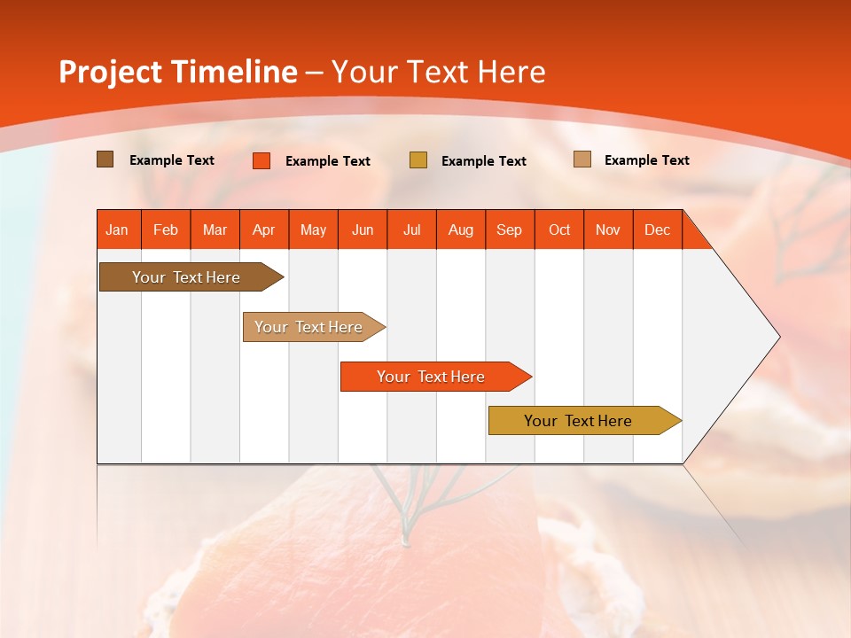 Snack Blini Food PowerPoint Template