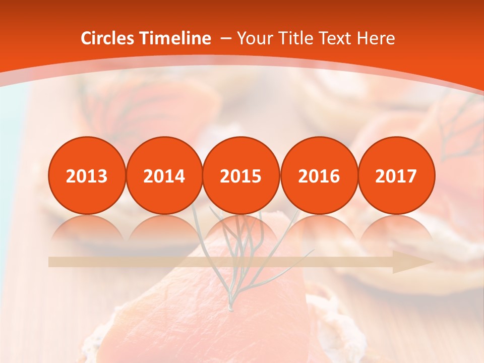 Snack Blini Food PowerPoint Template
