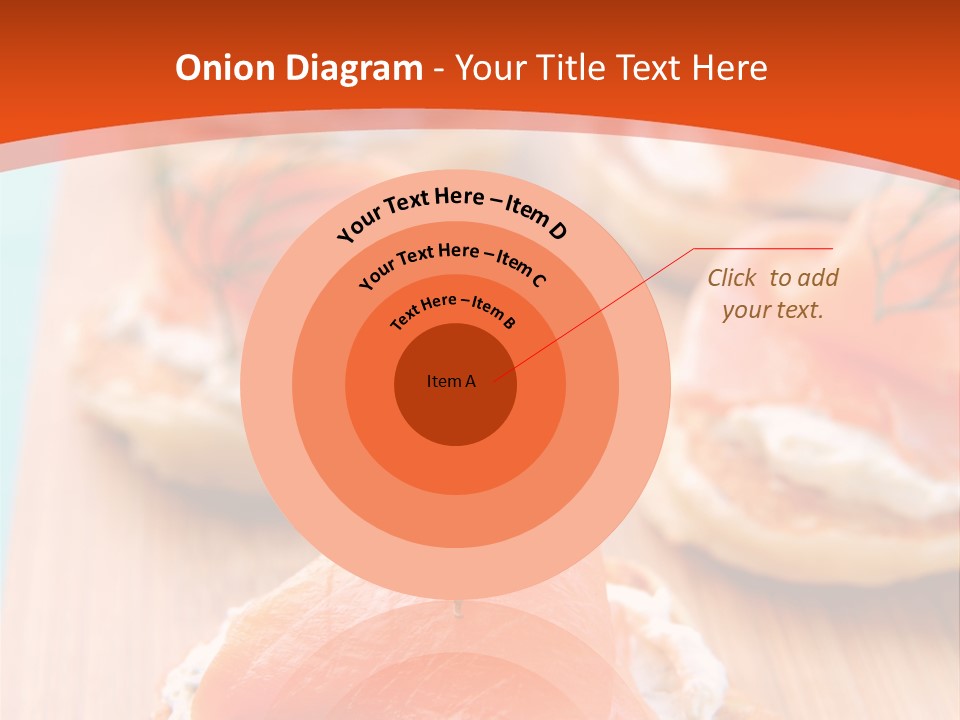 Snack Blini Food PowerPoint Template