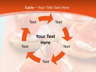 Snack Blini Food PowerPoint Template