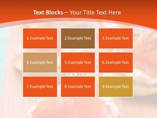 Snack Blini Food PowerPoint Template