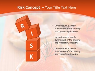 Snack Blini Food PowerPoint Template