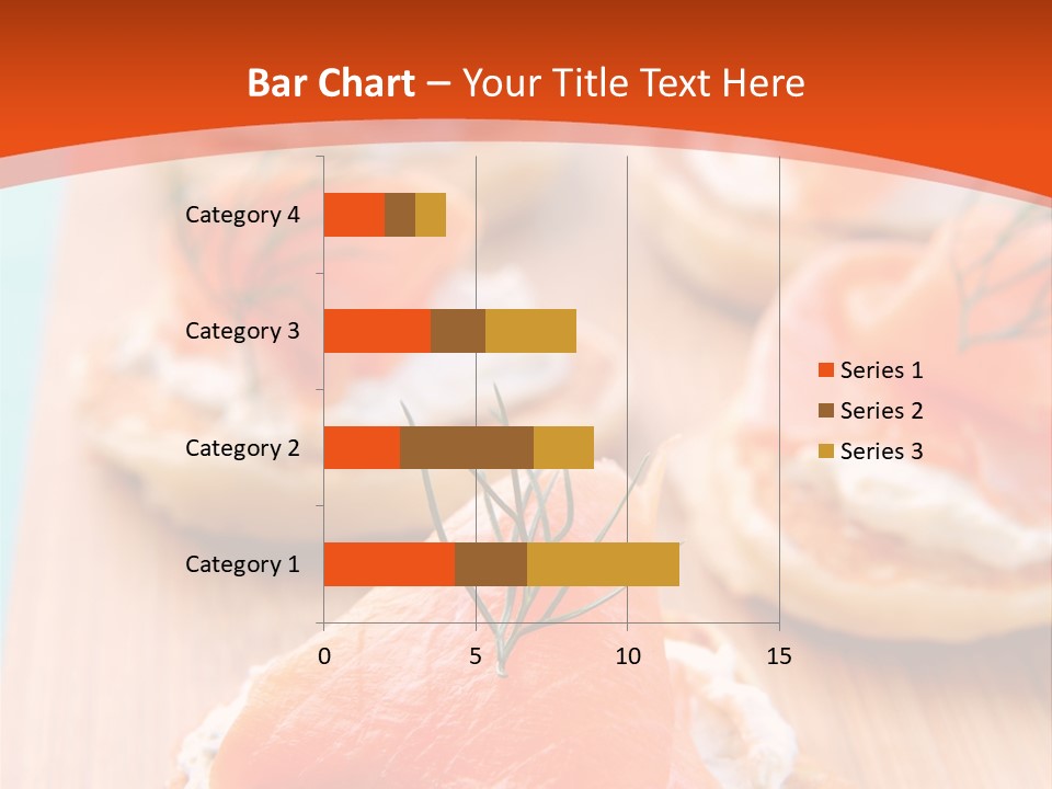 Snack Blini Food PowerPoint Template