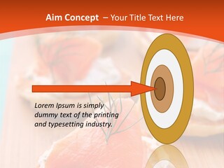 Snack Blini Food PowerPoint Template
