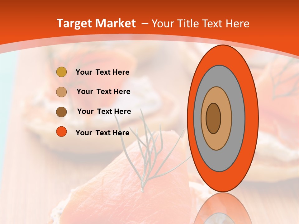 Snack Blini Food PowerPoint Template