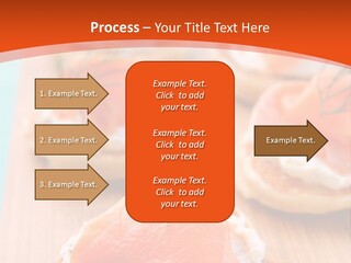 Snack Blini Food PowerPoint Template