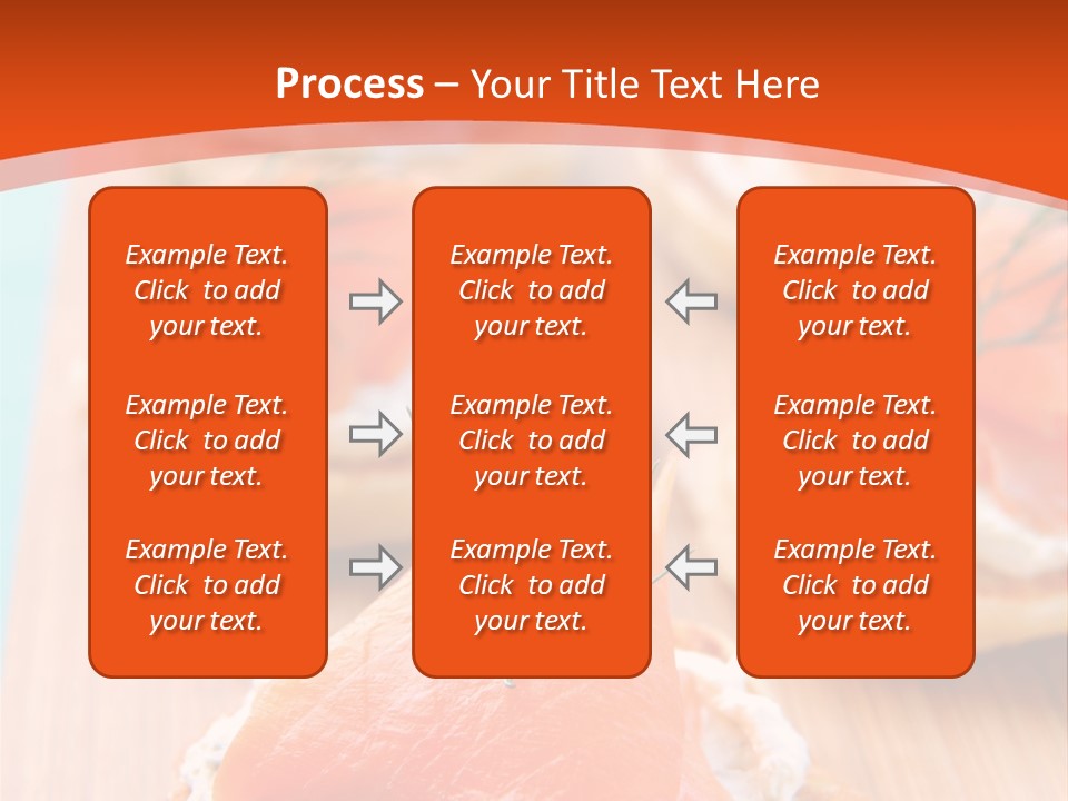 Snack Blini Food PowerPoint Template