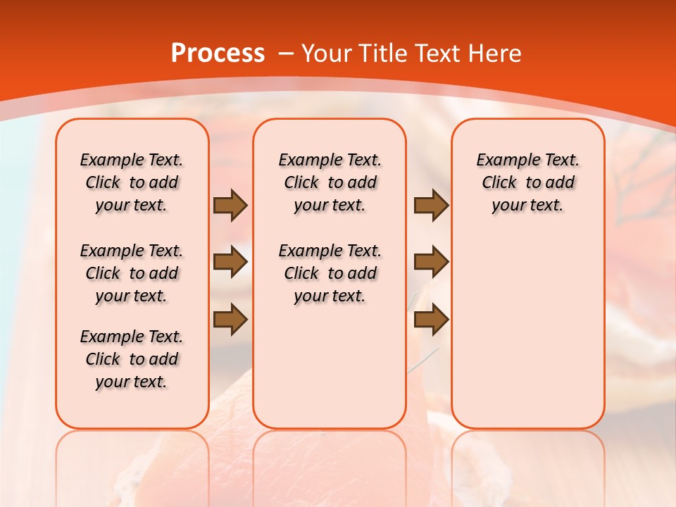 Snack Blini Food PowerPoint Template