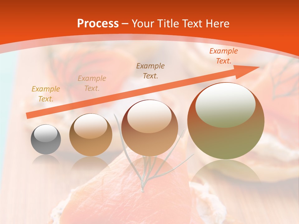 Snack Blini Food PowerPoint Template