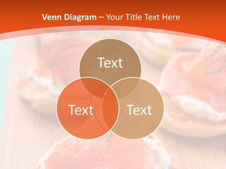 Snack Blini Food PowerPoint Template