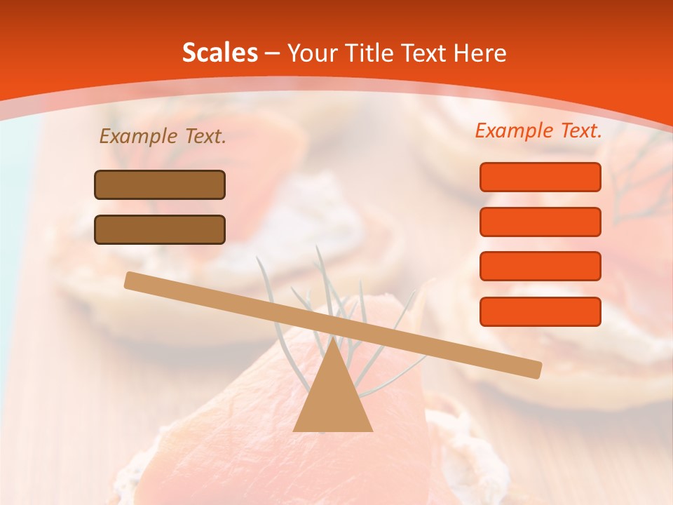 Snack Blini Food PowerPoint Template