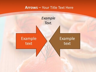 Snack Blini Food PowerPoint Template