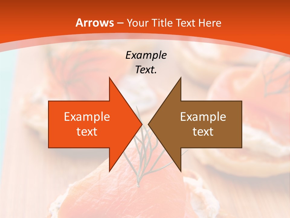 Snack Blini Food PowerPoint Template