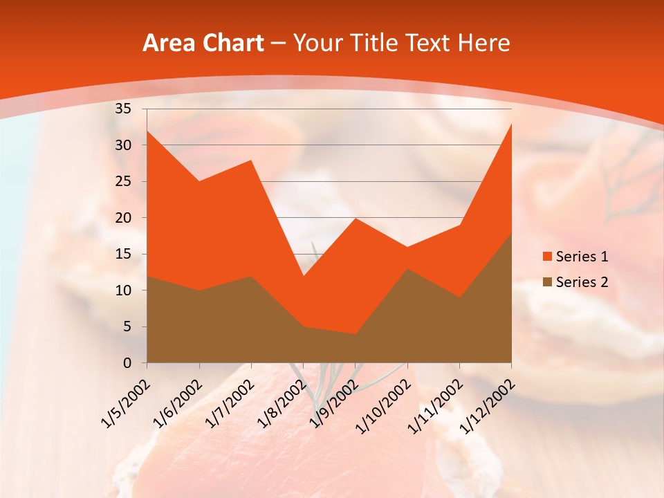 Snack Blini Food PowerPoint Template