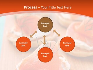 Snack Blini Food PowerPoint Template