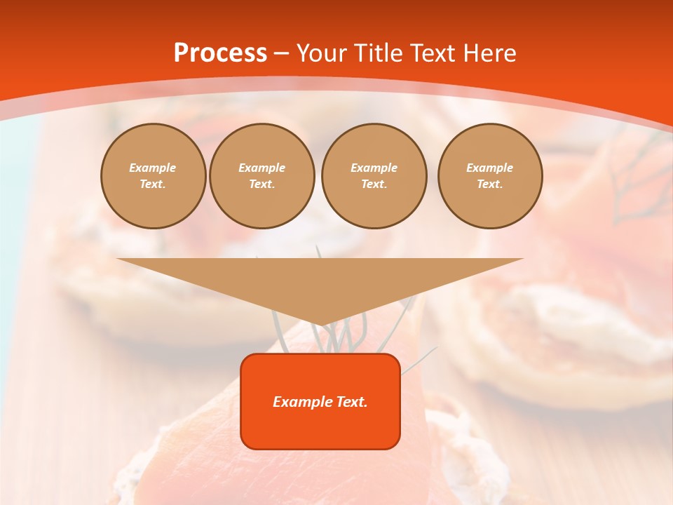 Snack Blini Food PowerPoint Template