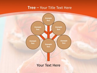 Snack Blini Food PowerPoint Template
