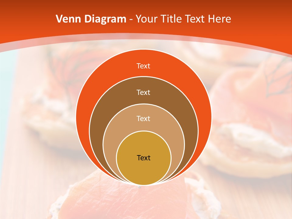Snack Blini Food PowerPoint Template