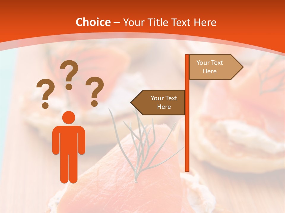 Snack Blini Food PowerPoint Template